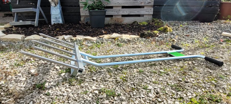 Ergonomische Biegung Doppelgrabegabel